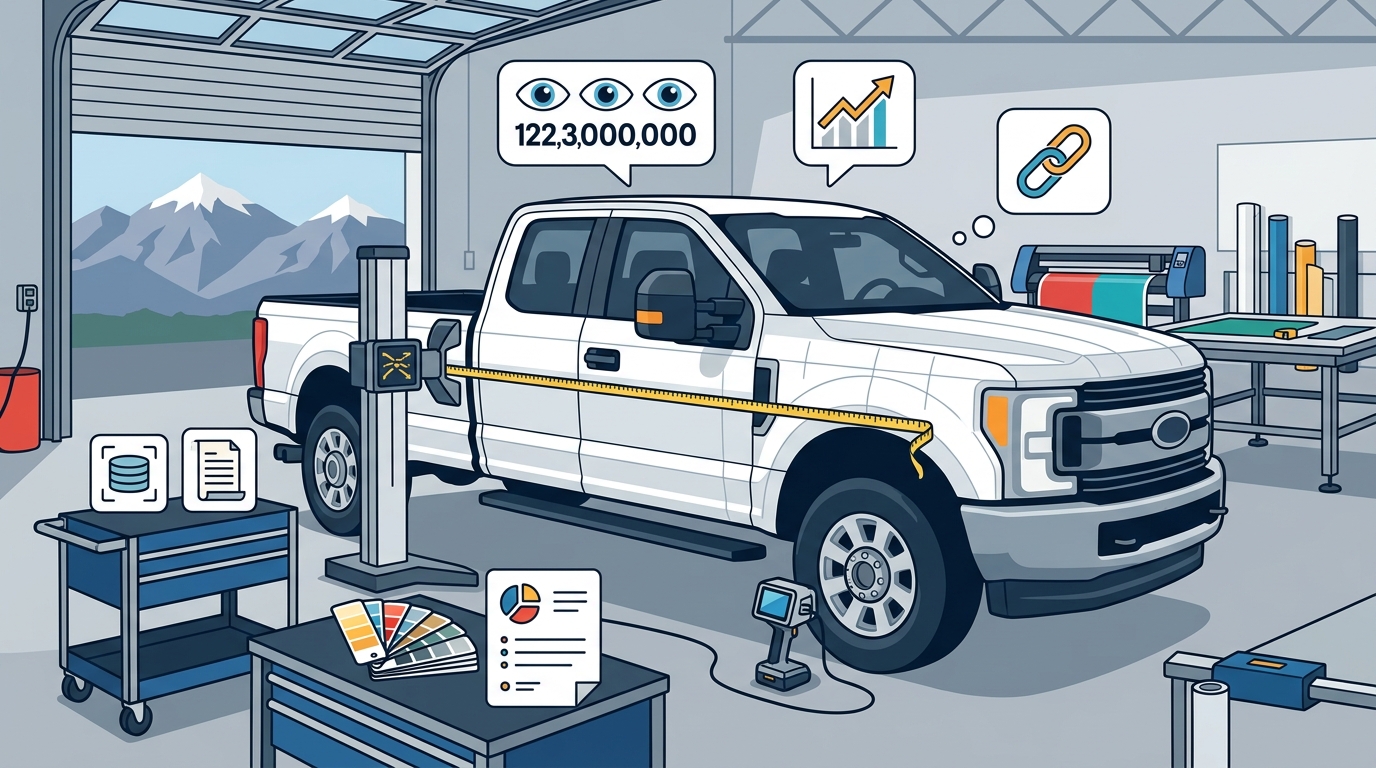 Where to Get a Quote for a Commercial Fleet Wrap in Salt Lake