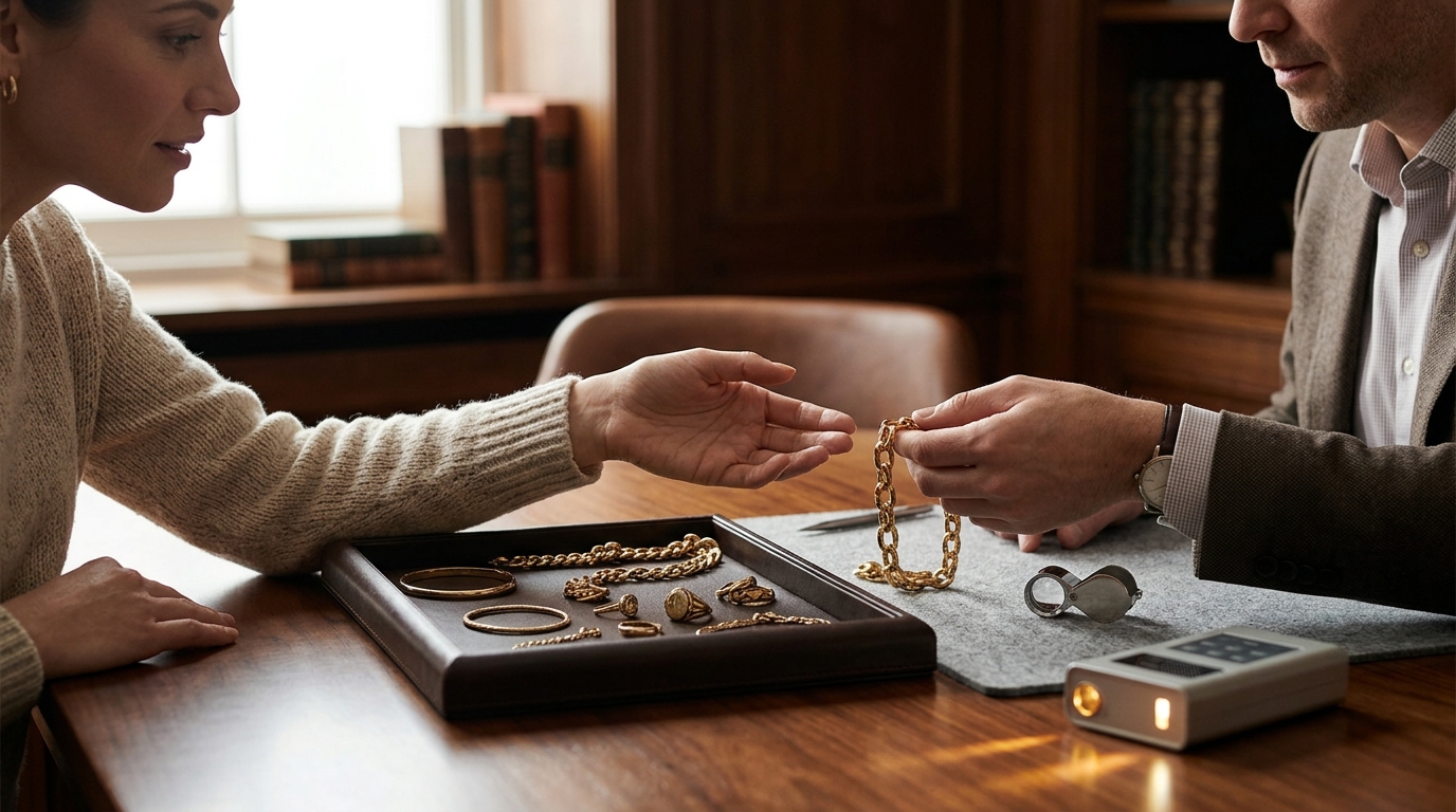 How Gold Buyers Calculate Jewelry Value