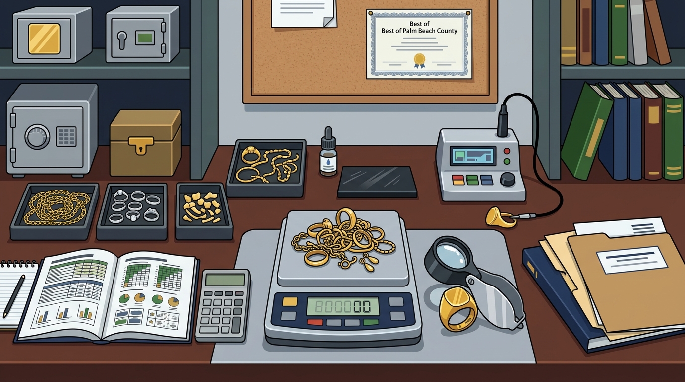 How Gold Buyers Calculate Jewelry Value