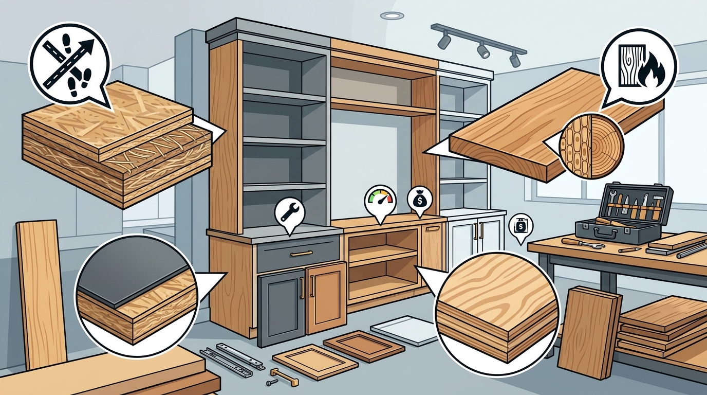 Best Materials for Residential Built-Ins: A Complete Guide