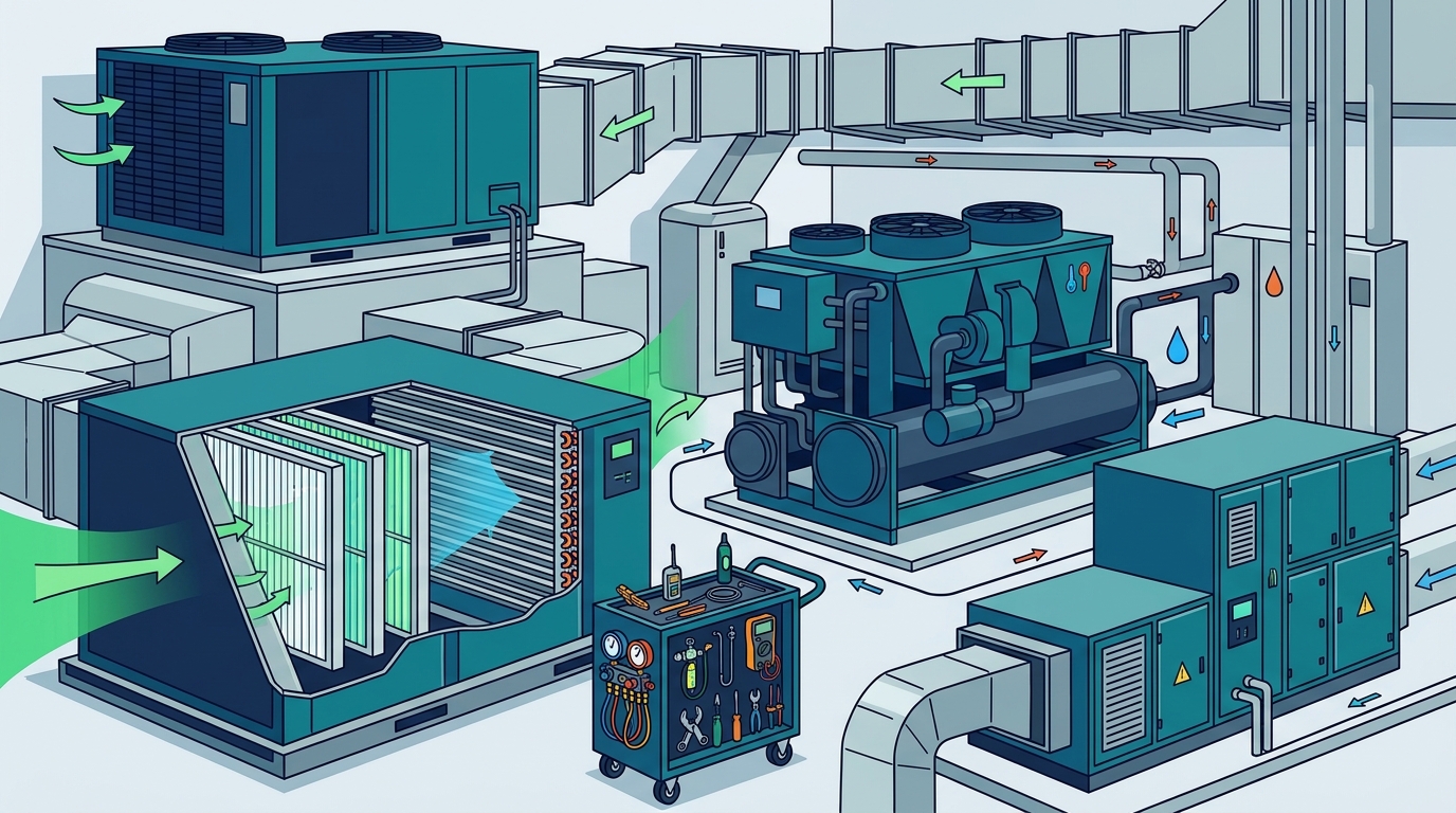 Best Practices for Large Commercial HVAC Systems