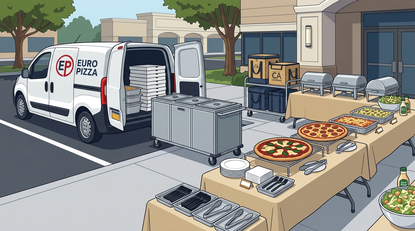 Euro Pizza Catering for Briarcliff Manor Parties