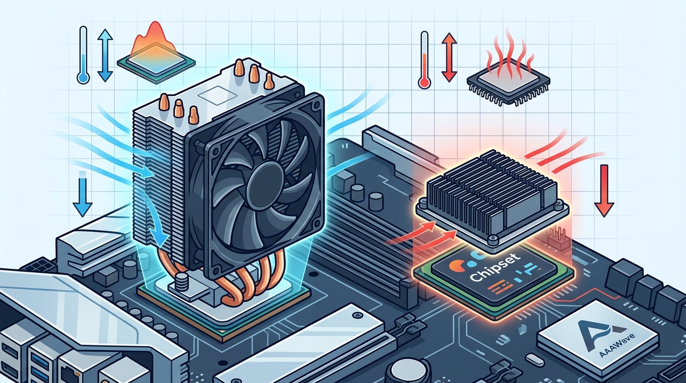 CPU Cooler vs Chipset Cooler: Key Differences Explained