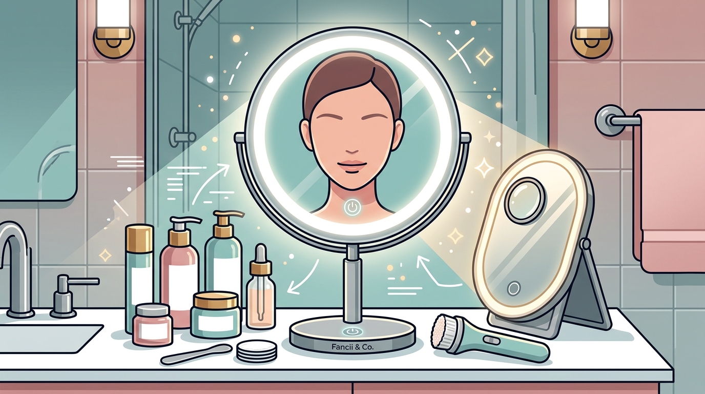 Benefits of LED Lighted Mirrors for Skin Care