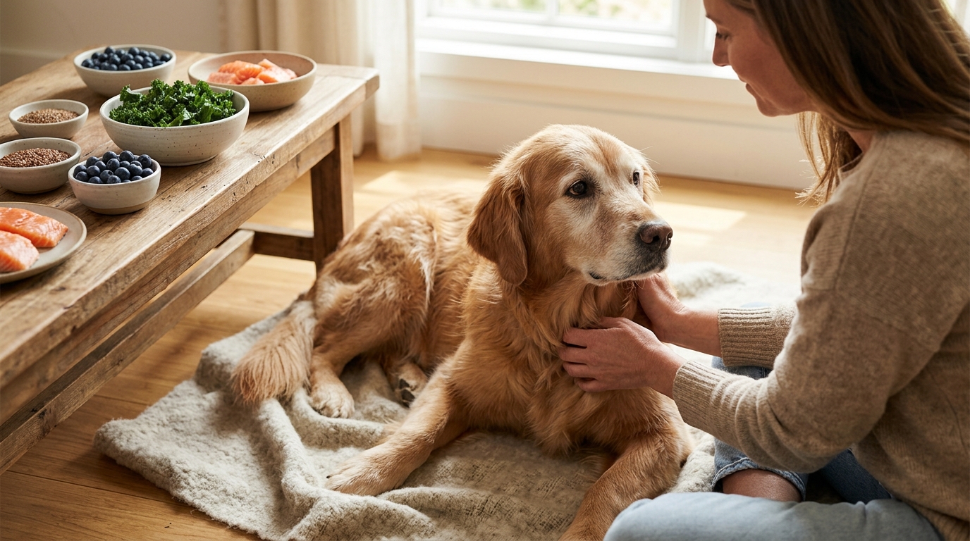 Foods That Reduce Inflammation in Dogs for Healthy Aging