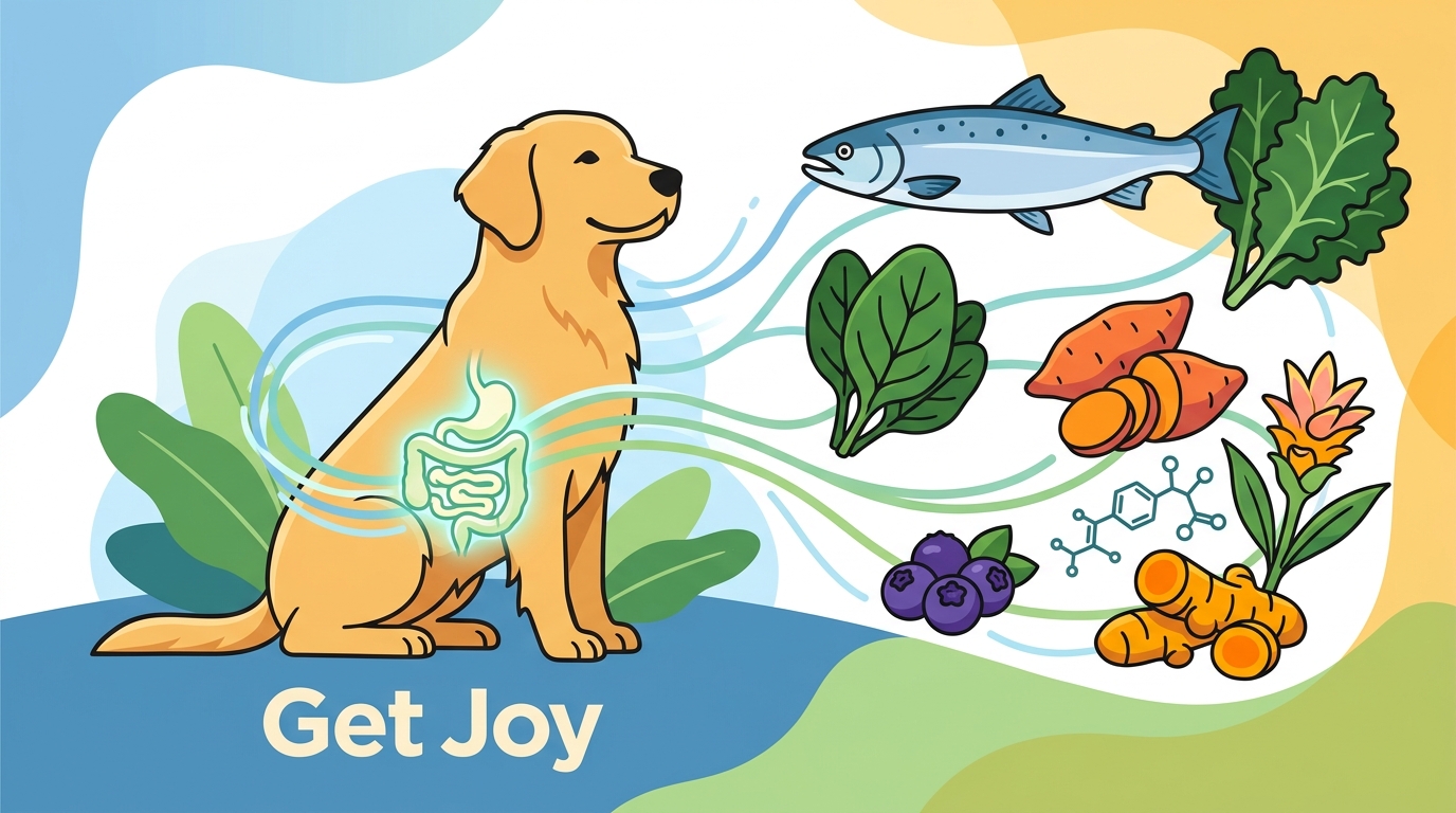 Foods That Reduce Inflammation in Dogs for Healthy Aging