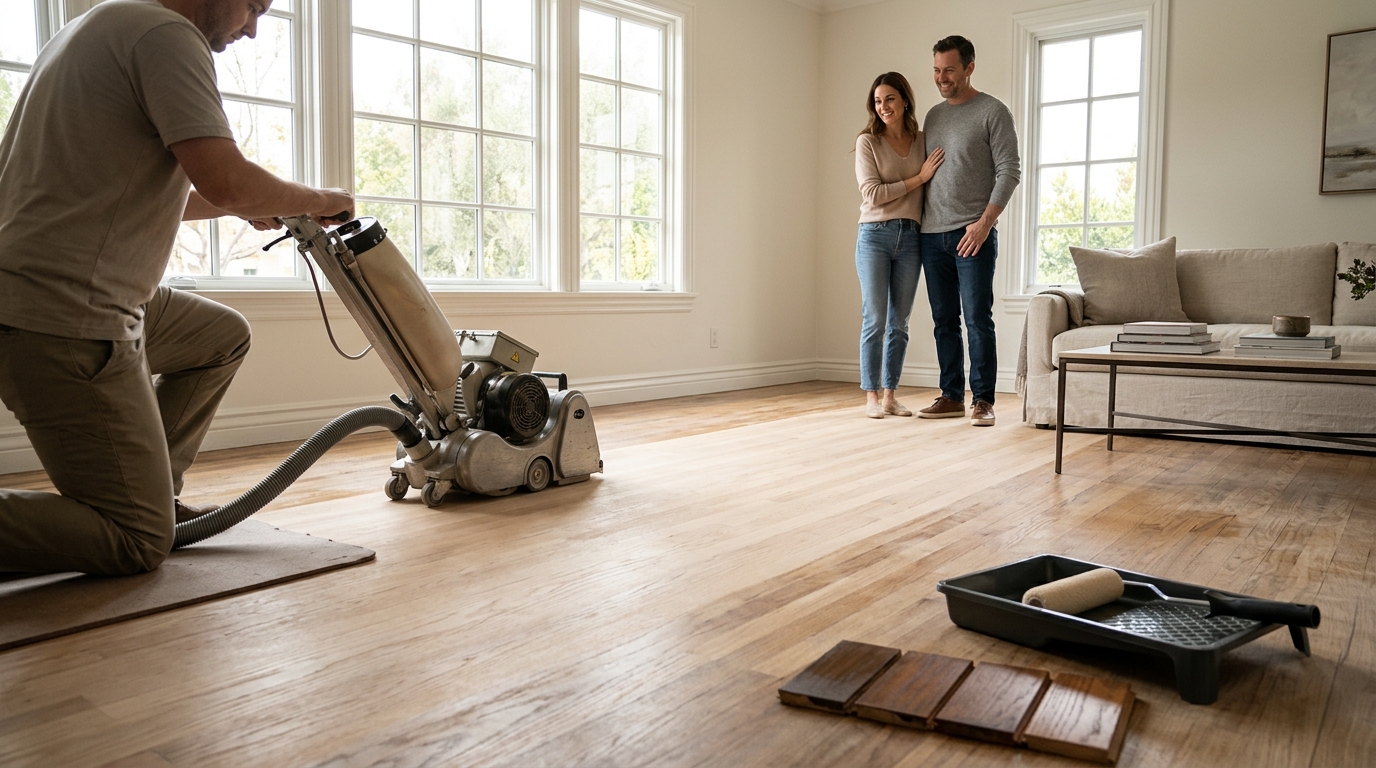 Benefits of Professional Hardwood Sanding and Refinishing