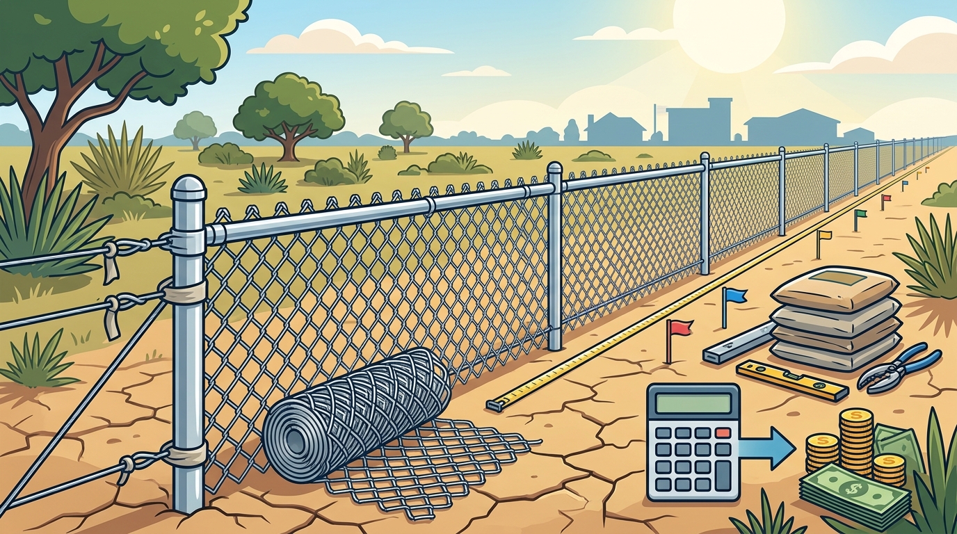 Chain Link Fence Installation Cost in Southeast Texas