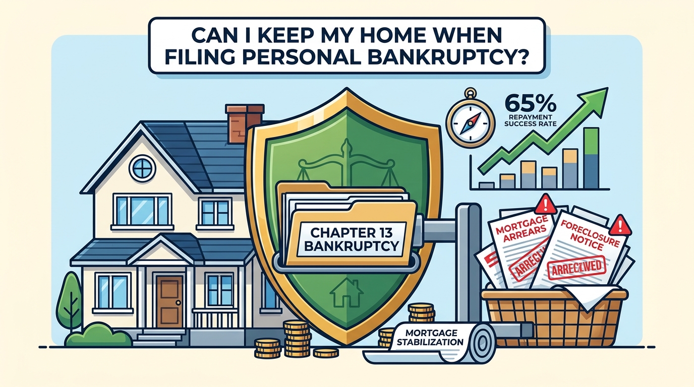 Can I Keep My Home When Filing Personal Bankruptcy?
