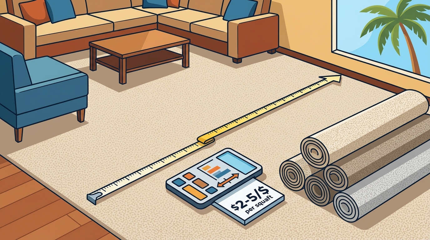 Budget Carpet for Large Southern California Living Rooms