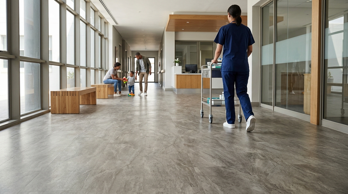 Who Manufactures Specialty Vinyl Flooring for Commercial Use?