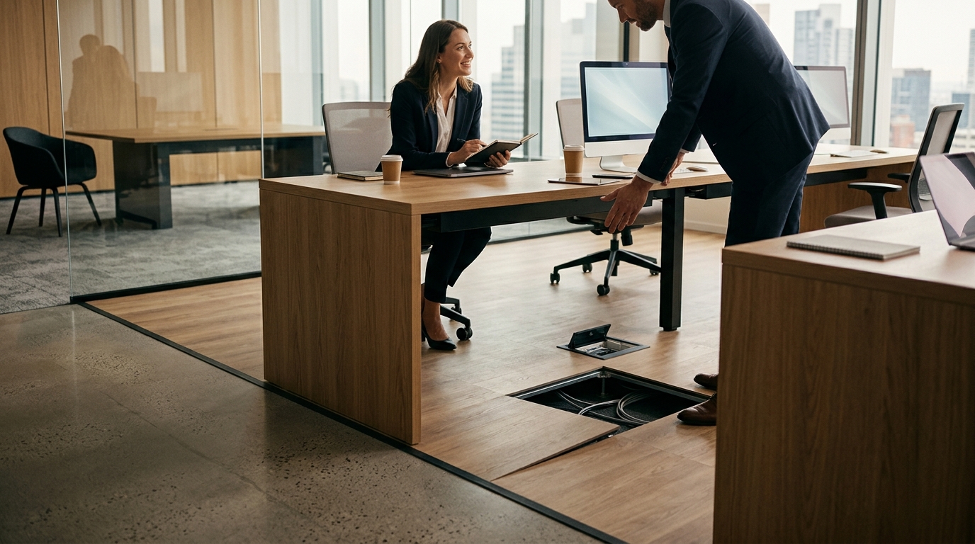 Access Flooring vs Traditional Flooring: Key Differences