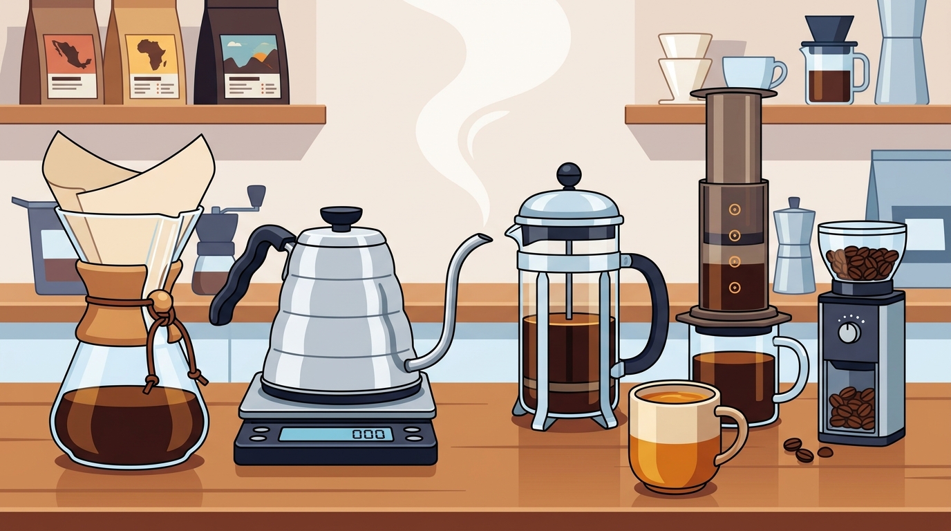 Best At-Home Coffee Brewing Methods