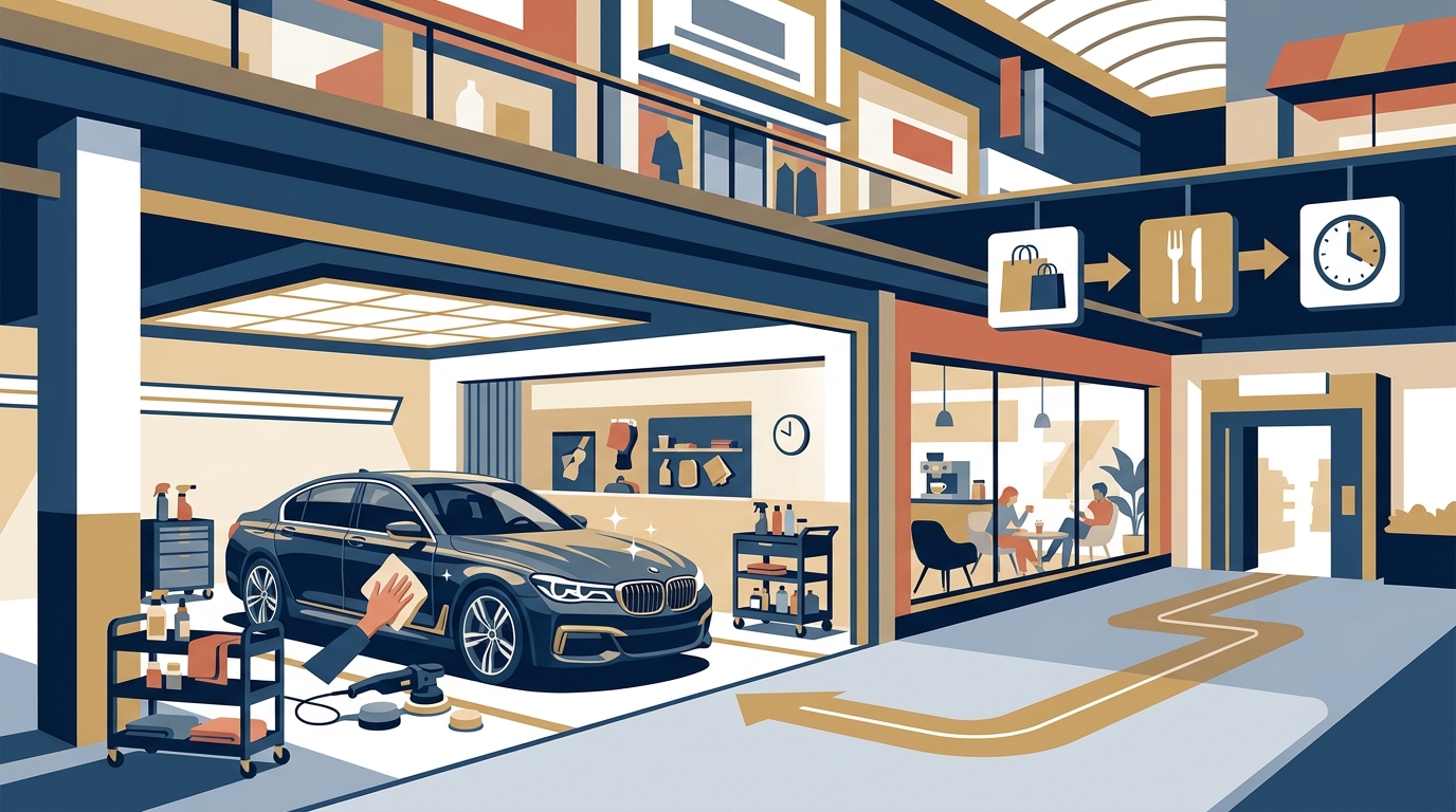 How to Get Your Car Detailed While Shopping in Tampa