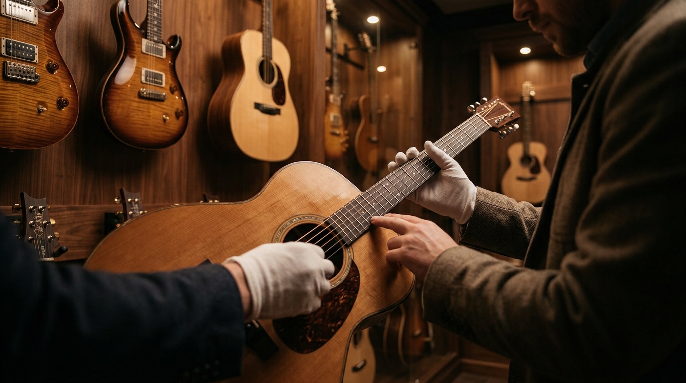 Best Guitar Store for High-End PRS, Collings & Custom Acoustics
