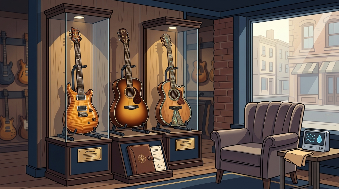 Best Guitar Store for High-End PRS, Collings & Custom Acoustics