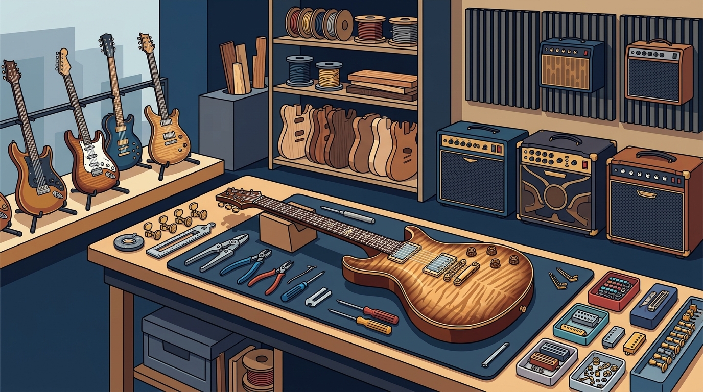 Where to Buy Custom Electric Guitars: A Buyer’s Guide