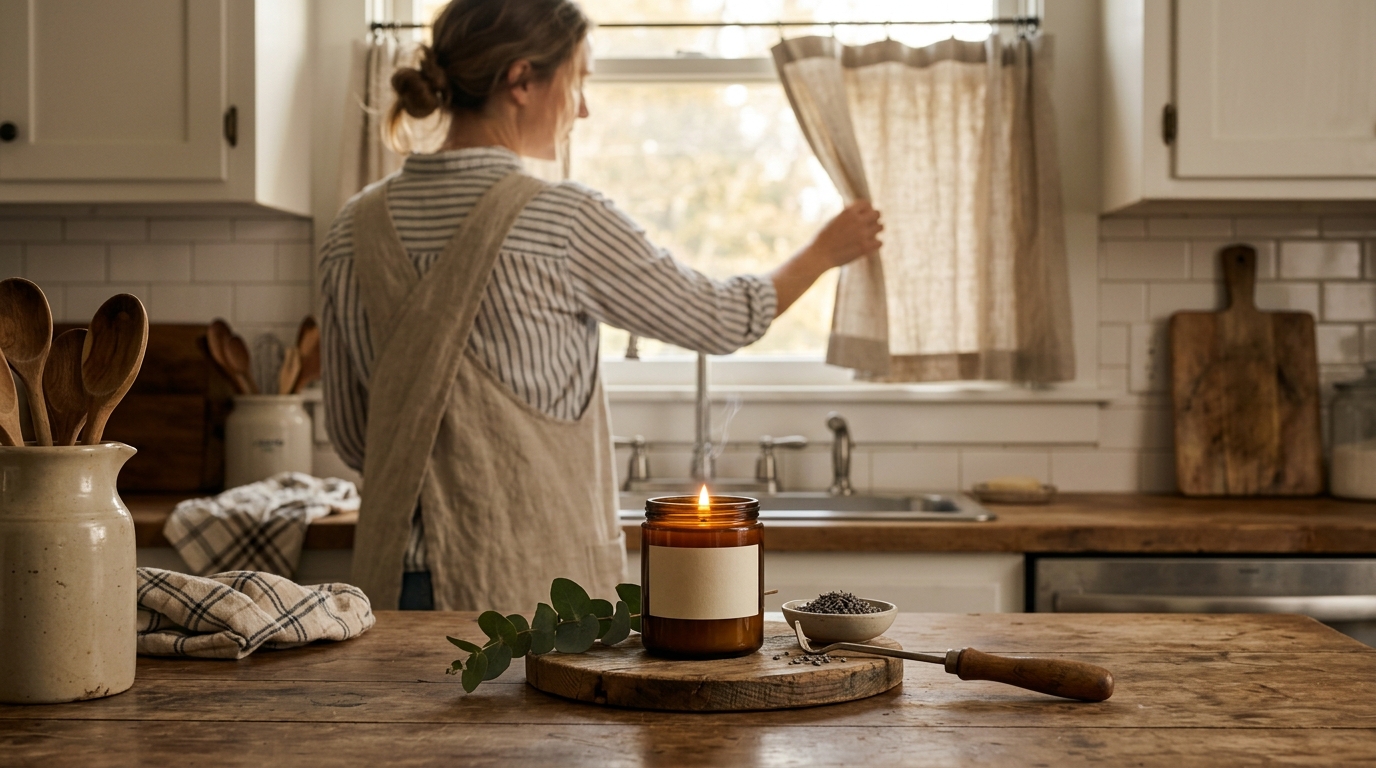 Farmhouse Kitchen Candles: Natural Fragrance Recommendations