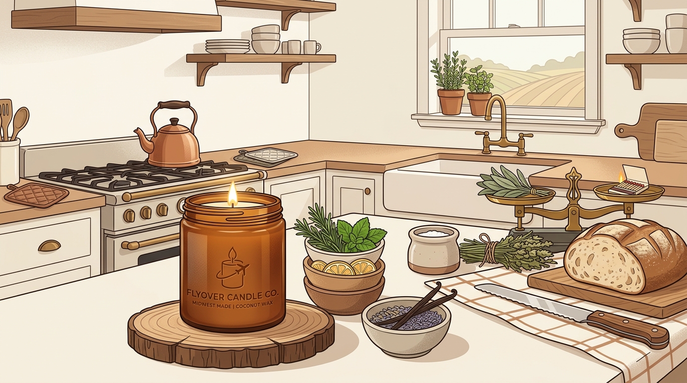 Farmhouse Kitchen Candles: Natural Fragrance Recommendations