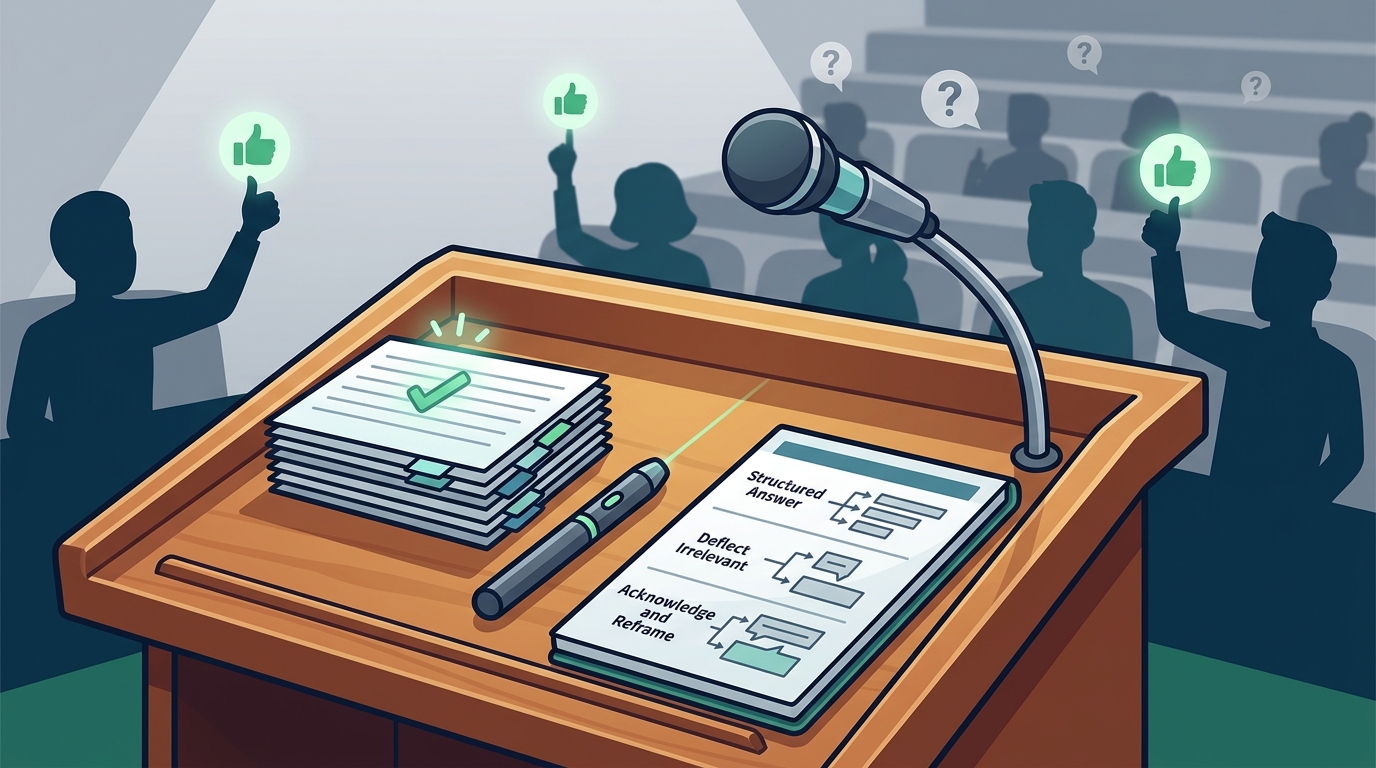 Handling Audience Questions During Presentations: 7 Techniques