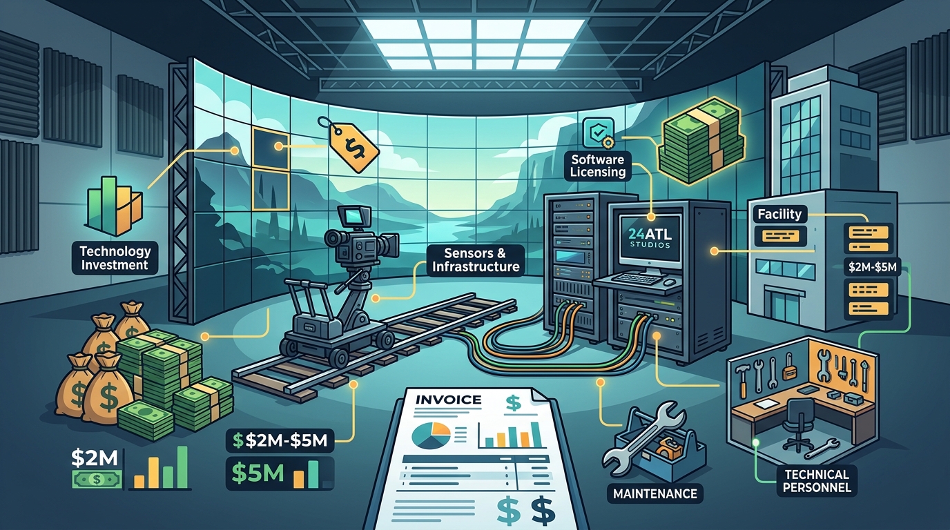 How Much Does It Cost to Build a Virtual Production Studio?