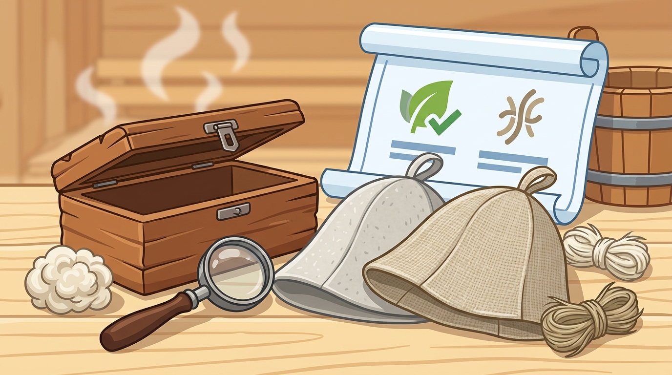 Where to Buy Natural Sauna Hats Without Synthetics