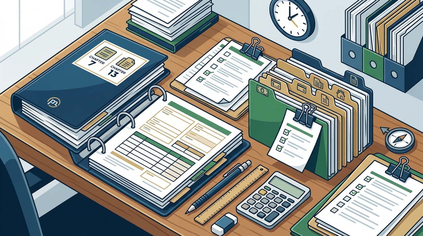 Bankruptcy Documents Checklist: Start Your Case Fast