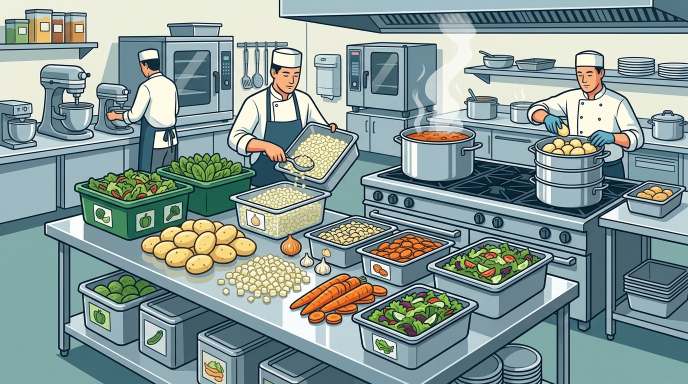 Benefits of Pre-Peeled Vegetables for High-Volume Kitchens