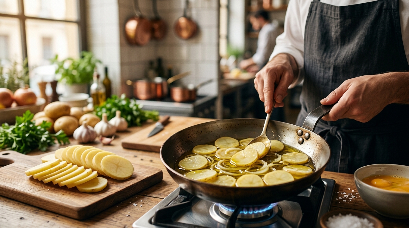 Best Potato Cuts for Spanish Tortilla