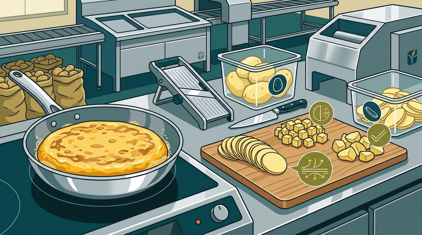 Best Potato Cuts for Spanish Tortilla