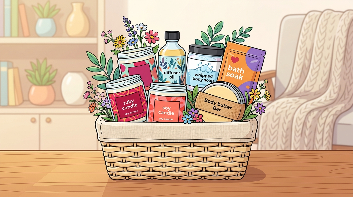Thoughtful Candle & Self-Care Gifts for Friends