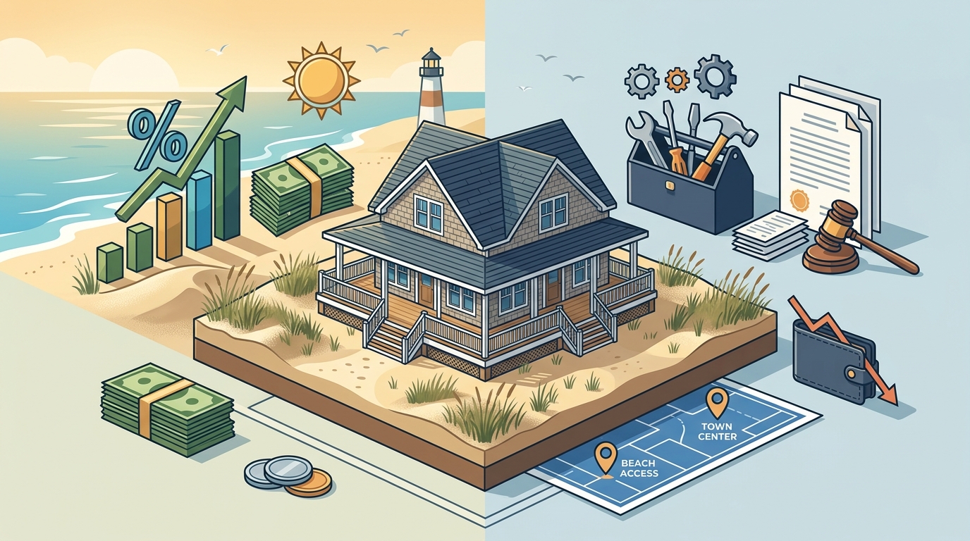 Pros and Cons of Buying a Vacation Rental in South Bethany