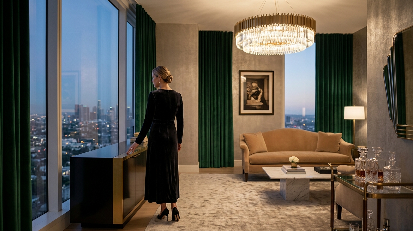 Hollywood Glamour vs. American Elegance in Luxury Design