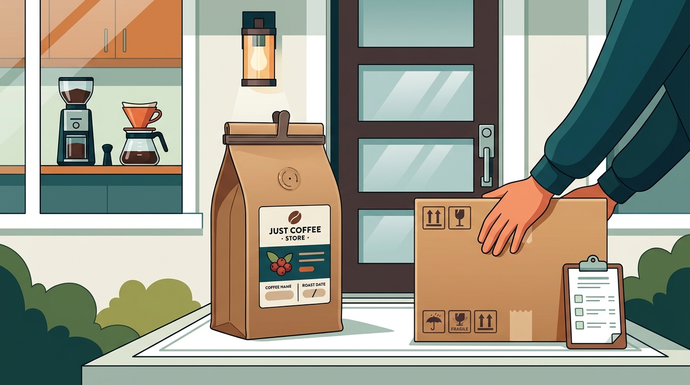 Freshly Roasted Coffee Delivery: Doorstep Convenience & Quality