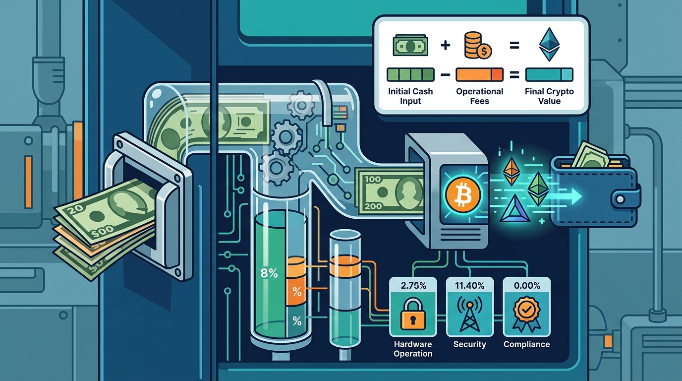Understanding Cash to Crypto Kiosk Fees