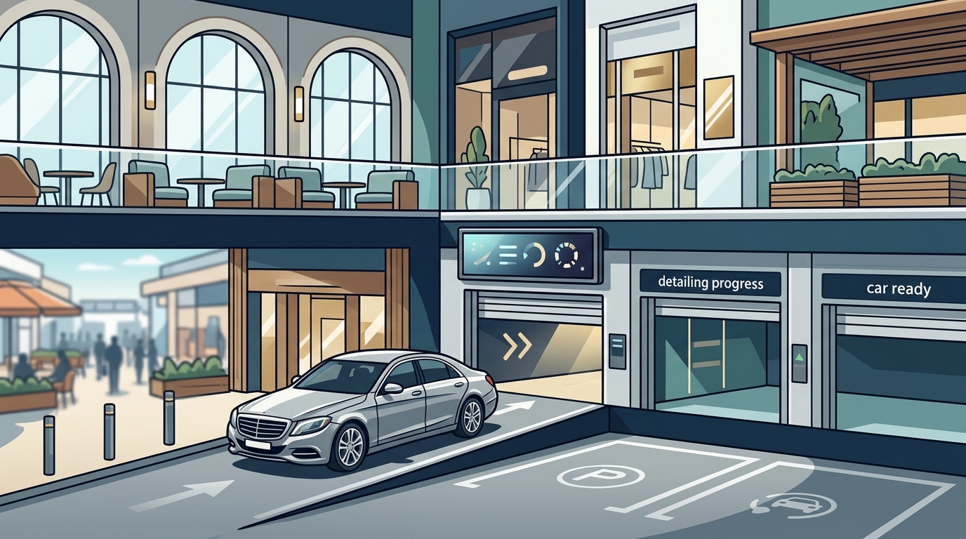 Can I Drop My Car Off For Mall Detailing?