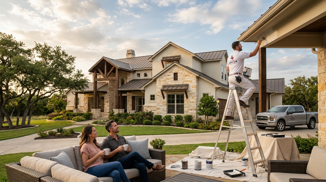 When is the Best Time to Paint Exterior House Texas?