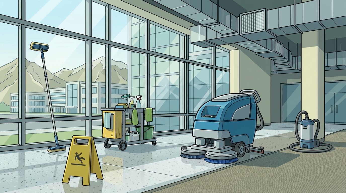 Top Commercial Cleaning Companies in Utah for Large Facilities