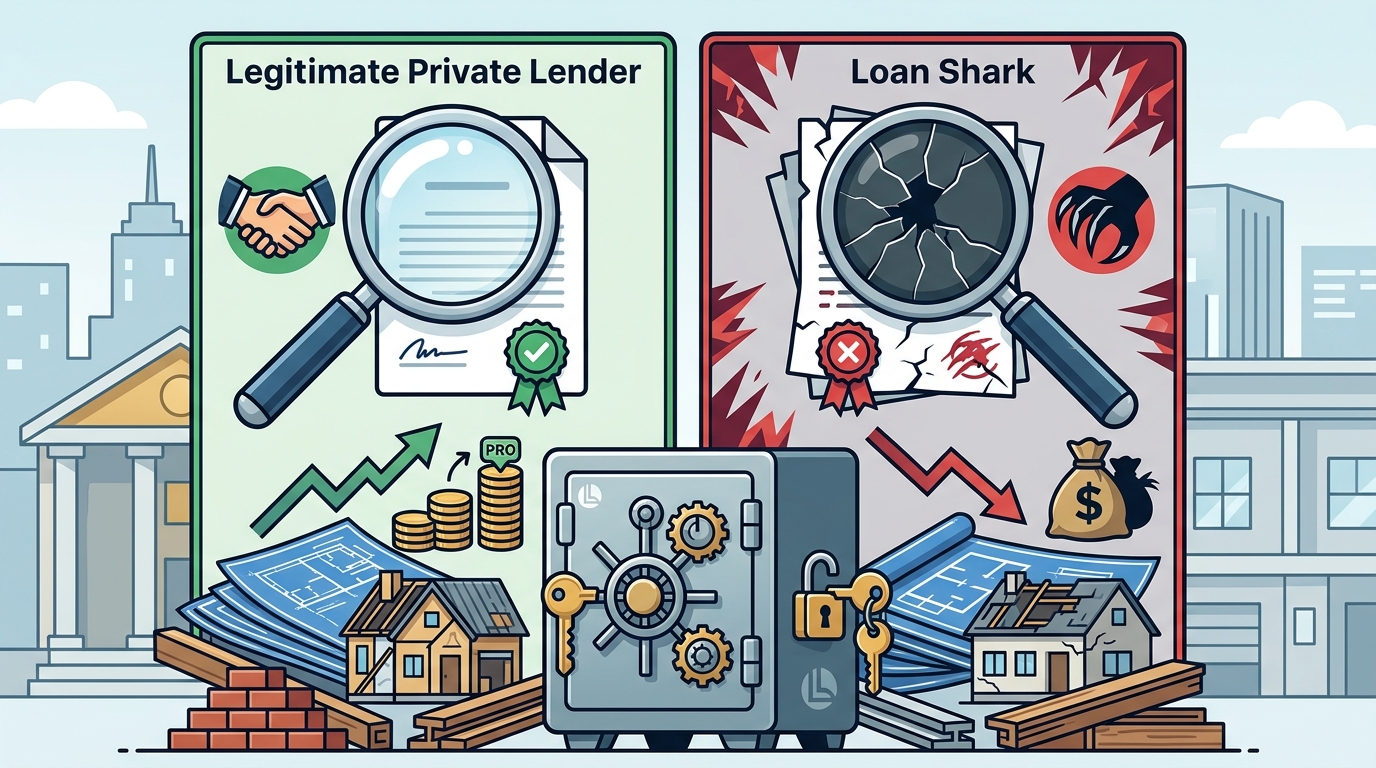How to Identify a Legitimate Private Lender vs. A Loan Shark