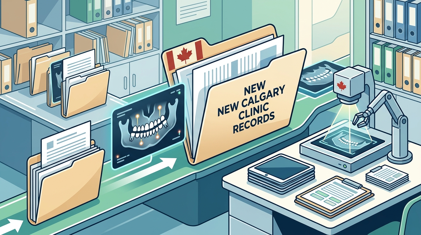 How to Transfer Dental Records to a Calgary Clinic