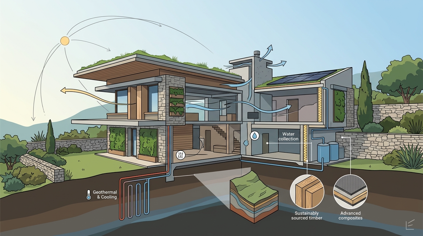 Build Sustainable Luxury Bioclimatic Residence