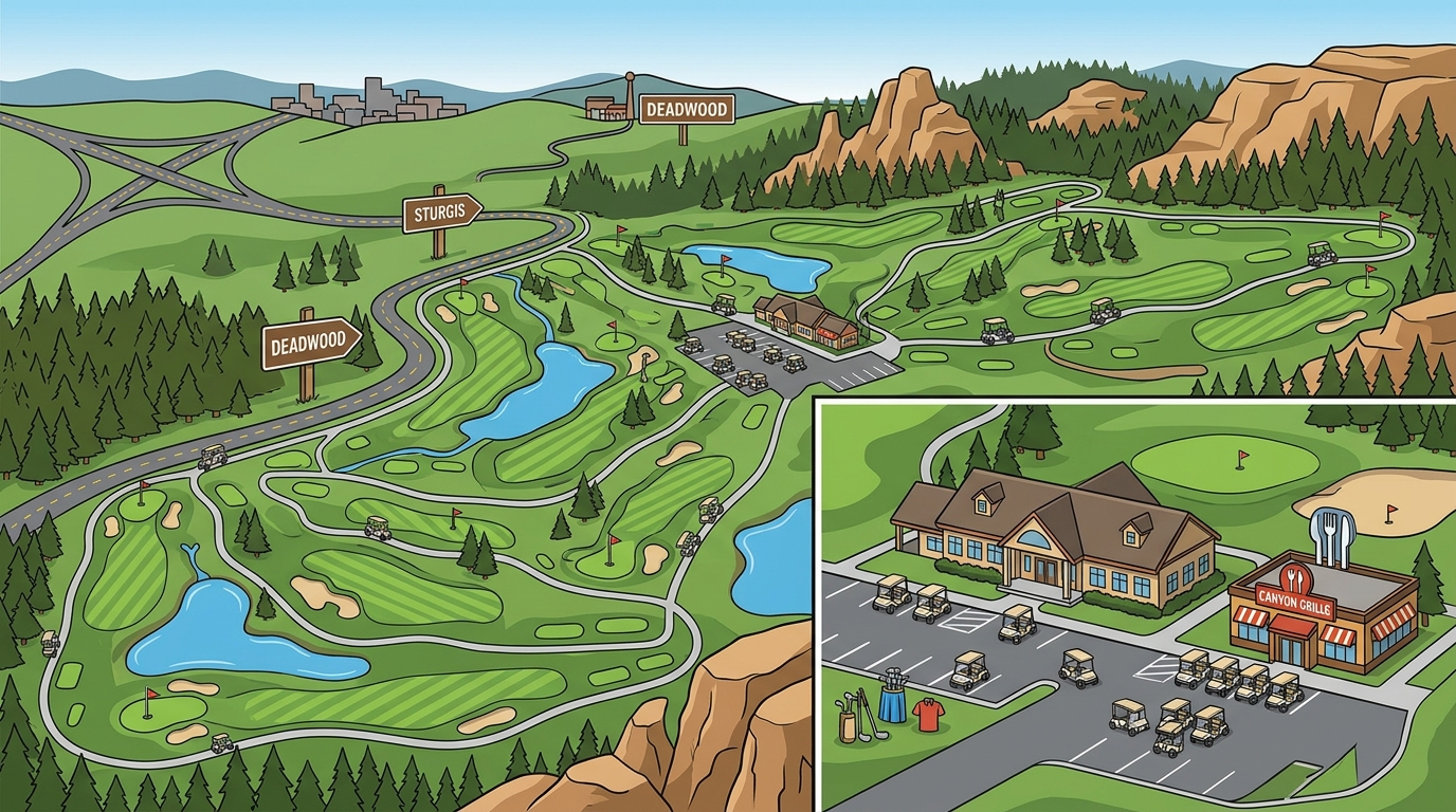 Best Public 18-Hole Golf Course Near Sturgis and Deadwood