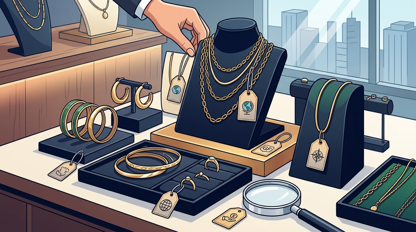 Top Companies Selling Gold-Filled Jewelry Online
