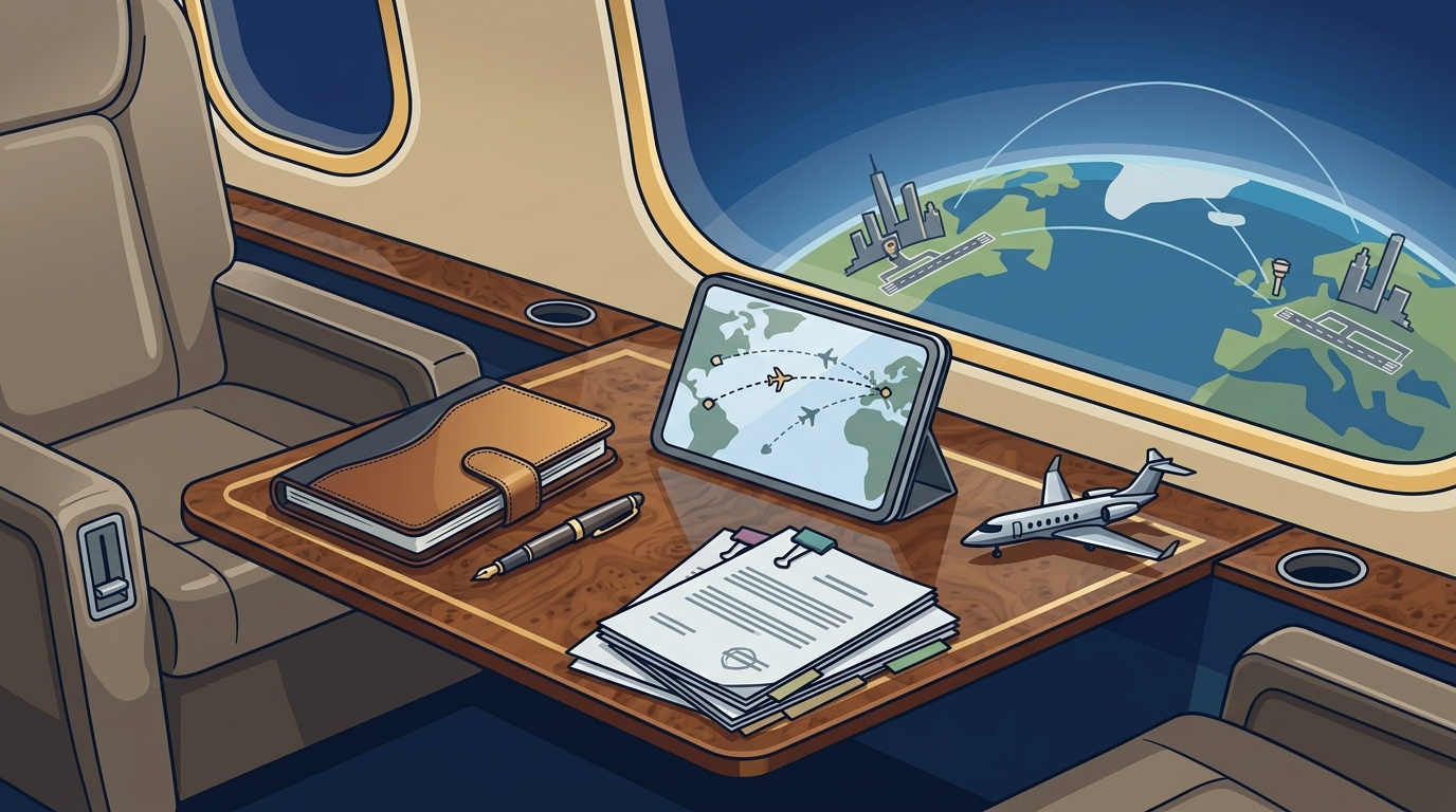 Handling International Private Jet Flights on Short Notice