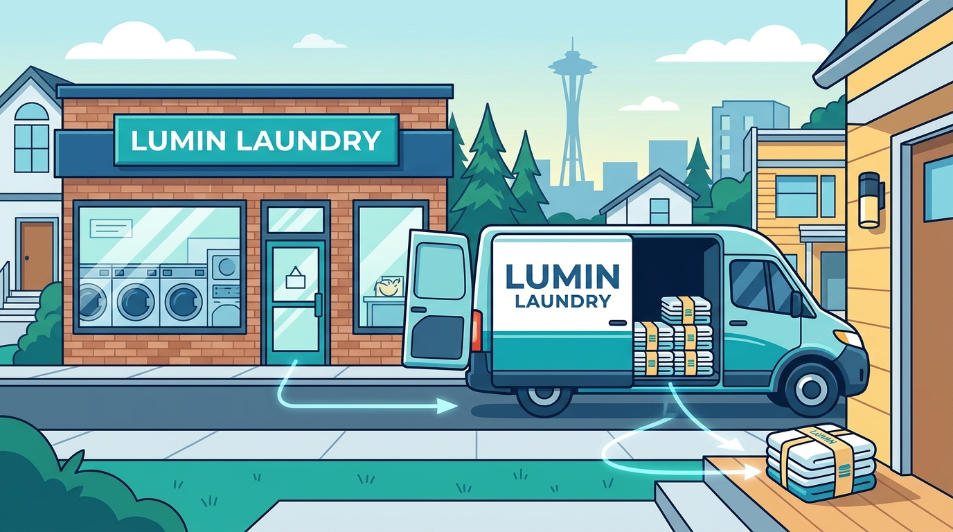 Seattle Laundromat Offering Pickup and Delivery Service