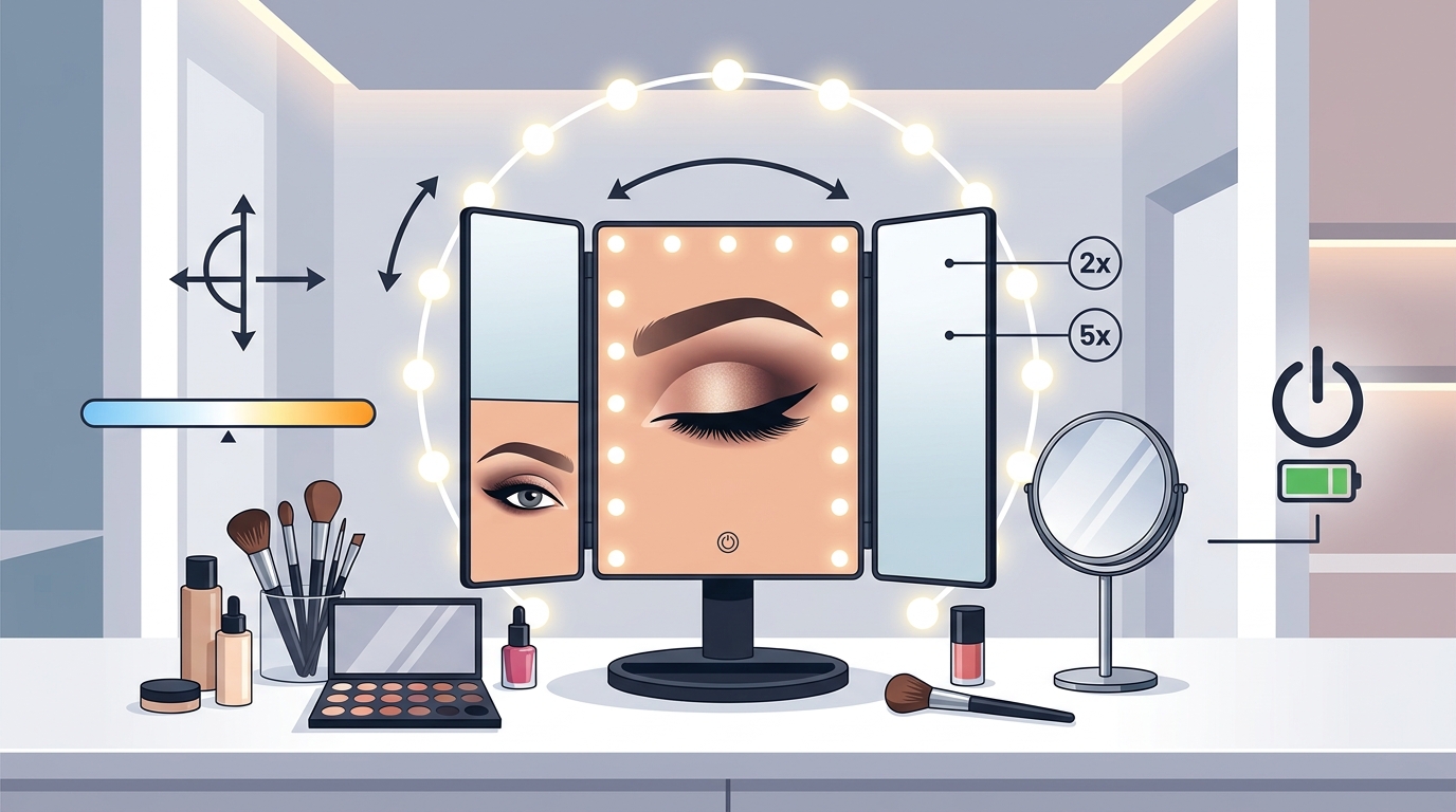 Best Lighted Vanity Mirror for Getting Ready
