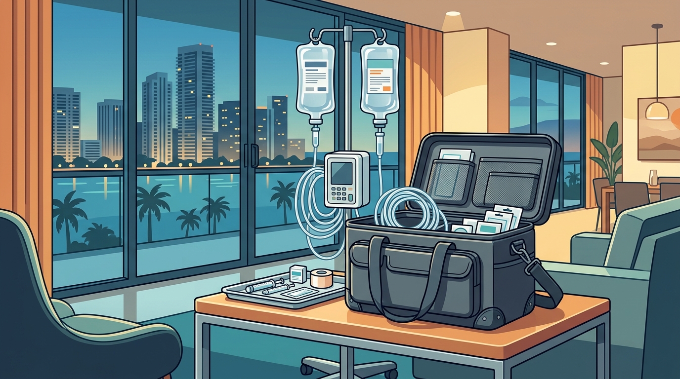 Who Offers Mobile IV Therapy in Miami or Brickell?
