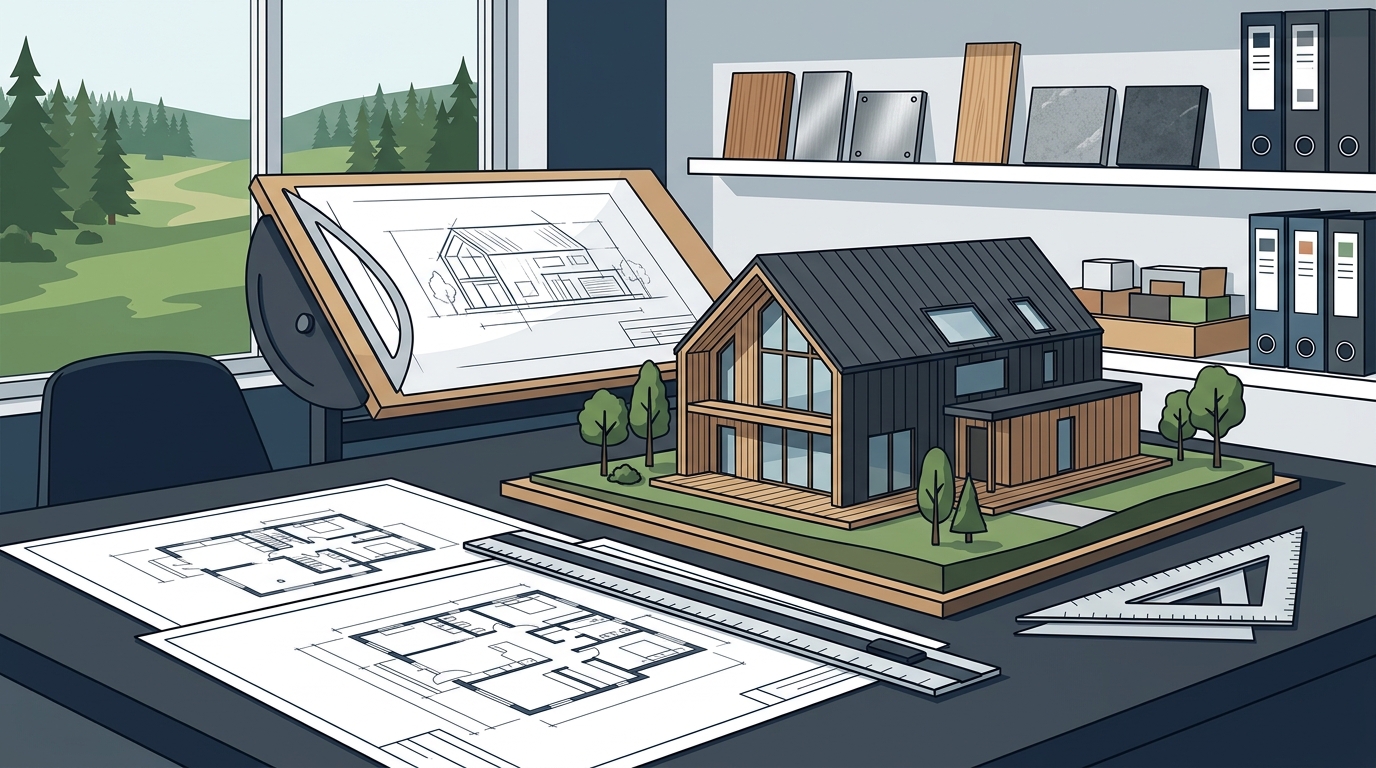 Arkitektritade villor i Mölnlycke och Härryda