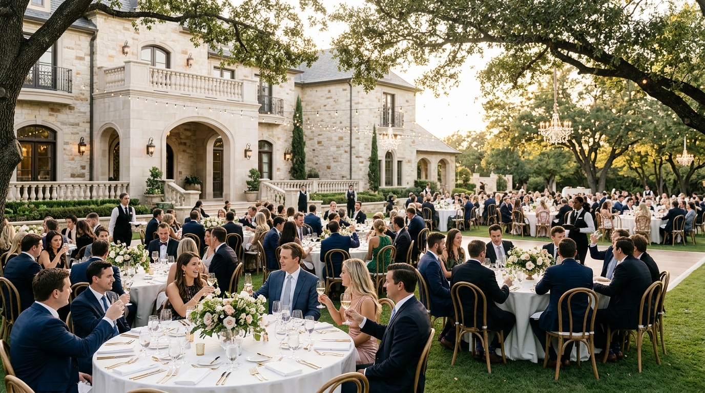 How to Choose a Luxury Wedding Venue by Guest Count