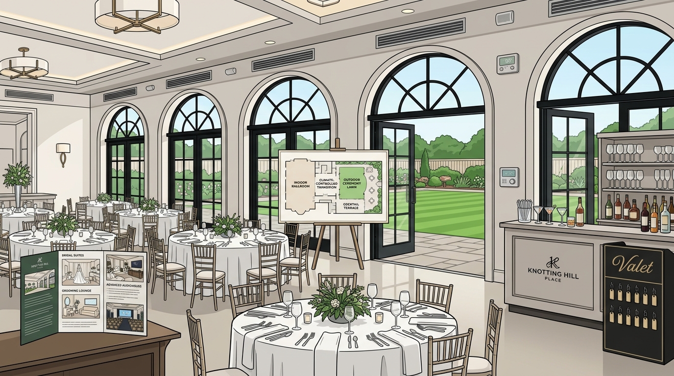 Typical Amenities at High-End Wedding Venues